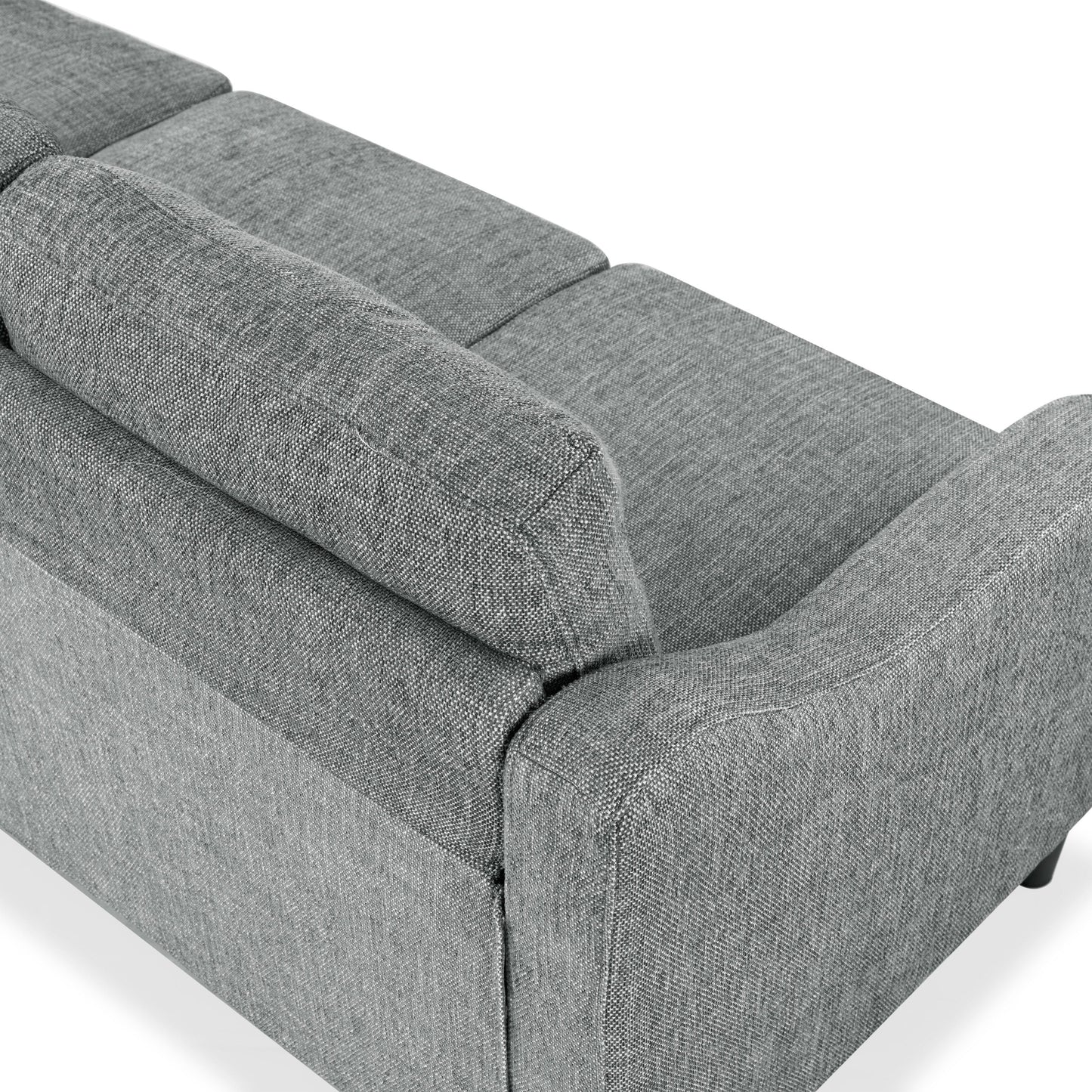 Divano a 3 posti con schienale capitonné SAFAVIEH Couture Nathaniel - 77L x 32P x 34A