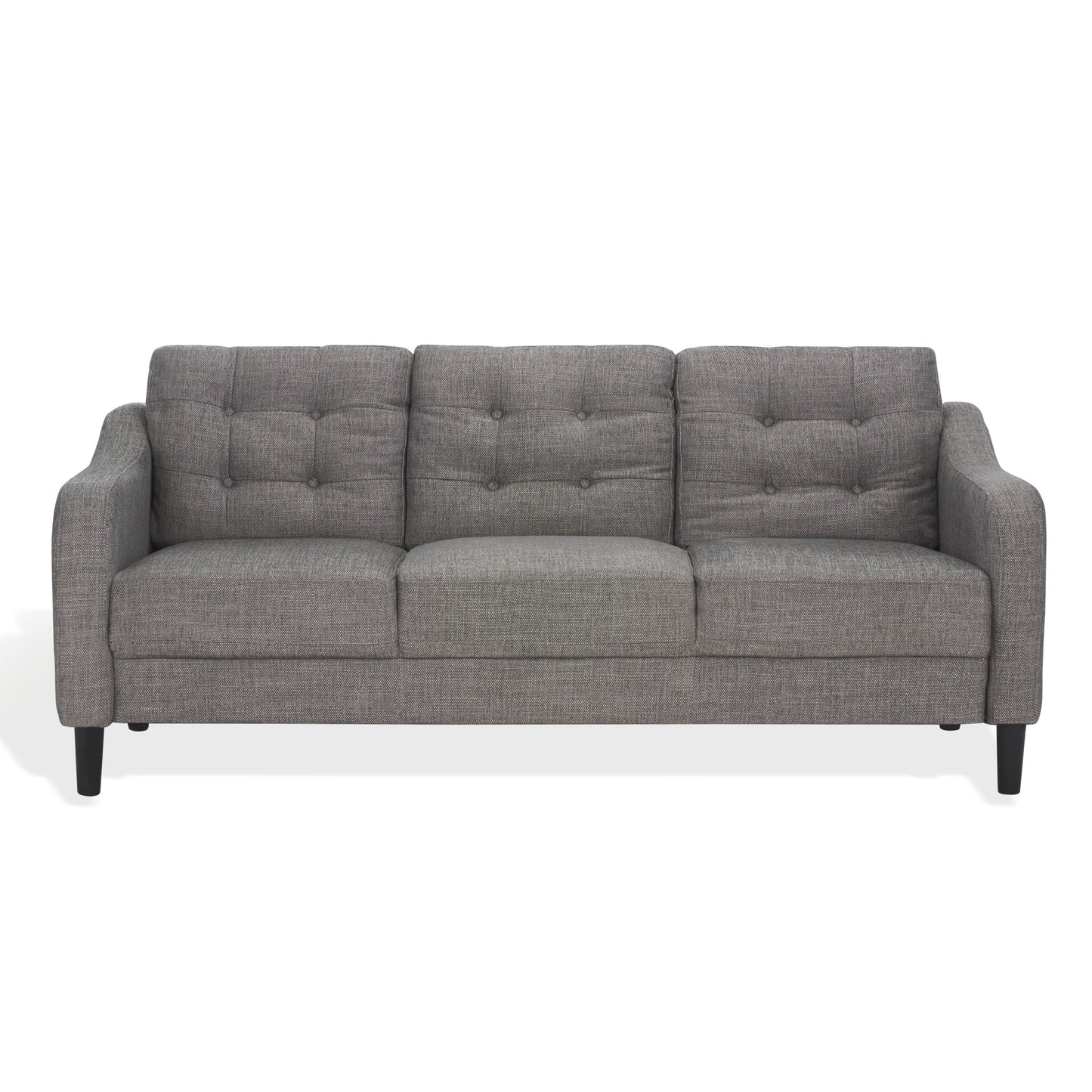 Divano a 3 posti con schienale capitonné SAFAVIEH Couture Nathaniel - 77L x 32P x 34A