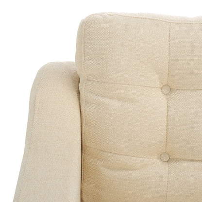 Divano a 3 posti con schienale capitonné SAFAVIEH Couture Nathaniel - 77L x 32P x 34A