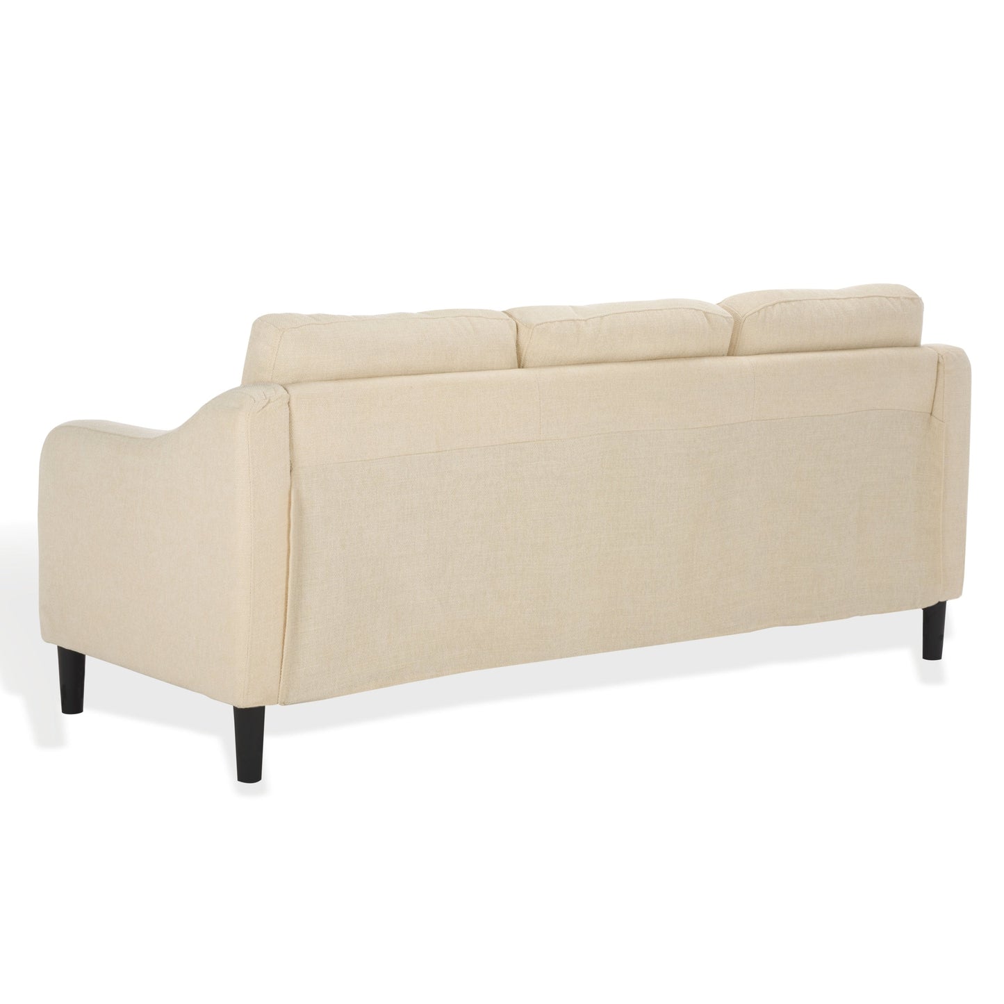 Divano a 3 posti con schienale capitonné SAFAVIEH Couture Nathaniel - 77L x 32P x 34A