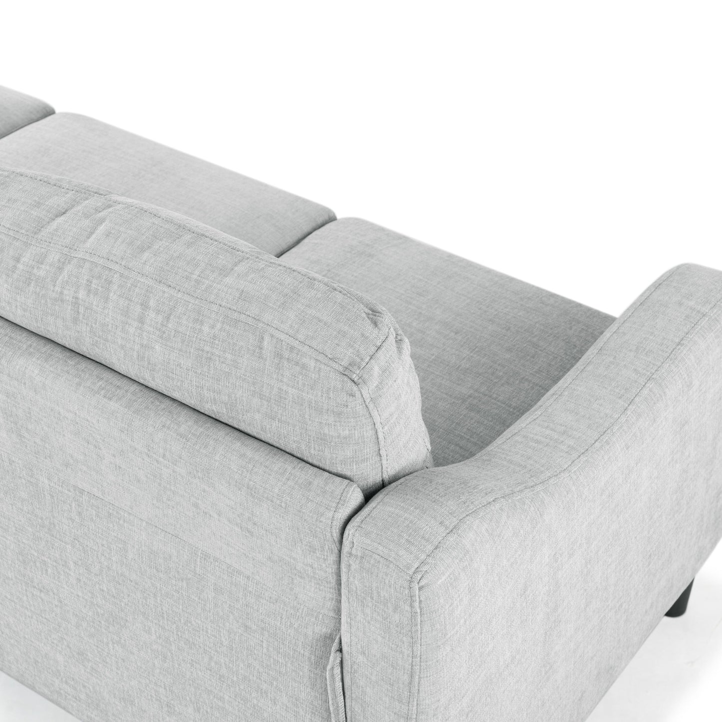 Divano a 3 posti con schienale capitonné SAFAVIEH Couture Nathaniel - 77L x 32P x 34A