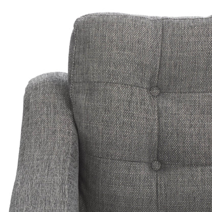 Divano a 3 posti con schienale capitonné SAFAVIEH Couture Nathaniel - 77L x 32P x 34A