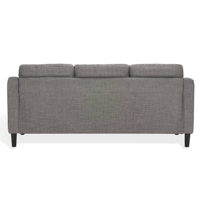 Divano a 3 posti con schienale capitonné SAFAVIEH Couture Nathaniel - 77L x 32P x 34A