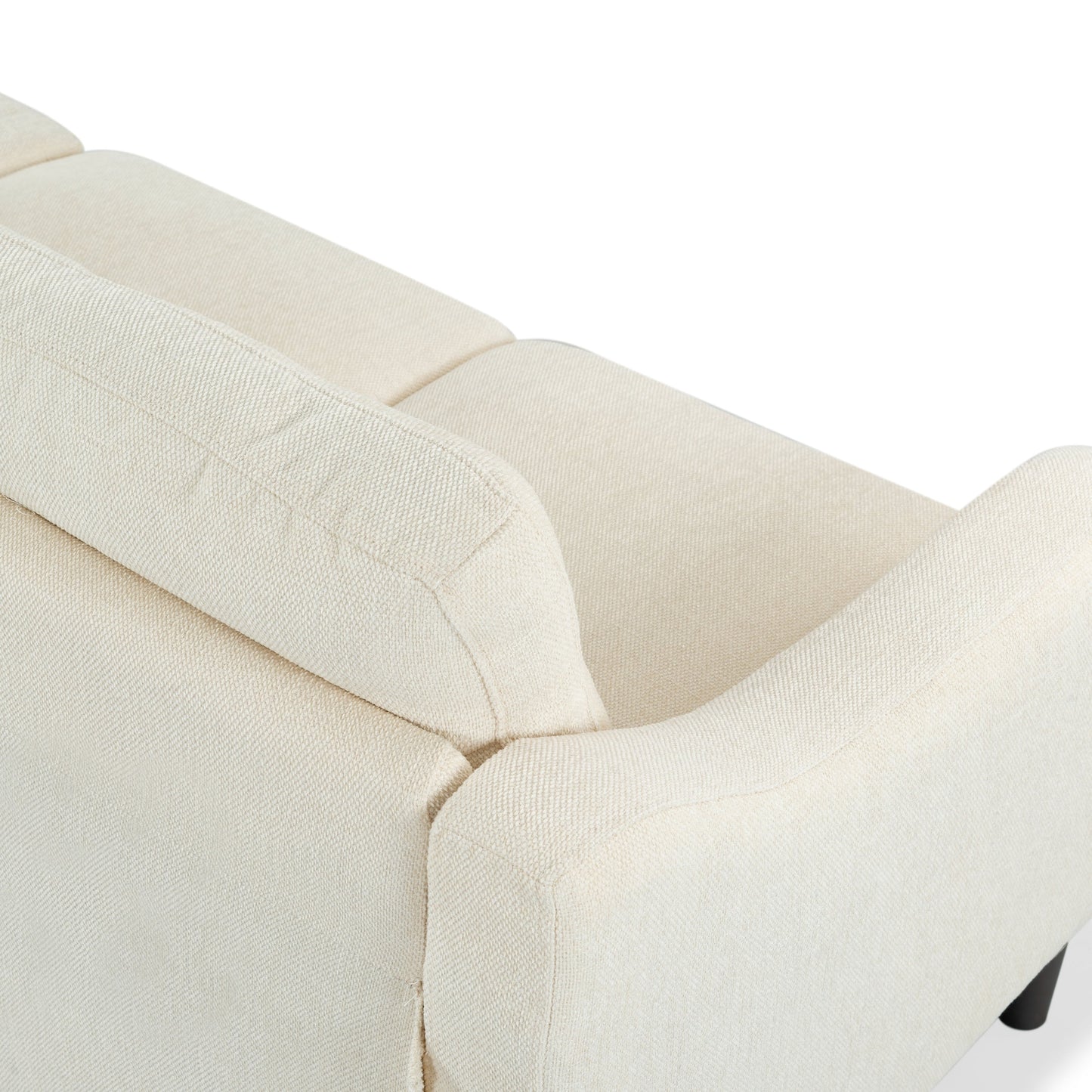 Divano a 3 posti con schienale capitonné SAFAVIEH Couture Nathaniel - 77L x 32P x 34A