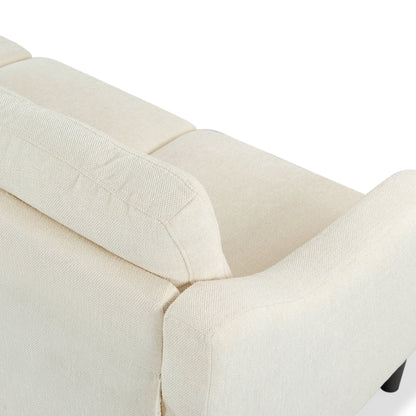 Divano a 3 posti con schienale capitonné SAFAVIEH Couture Nathaniel - 77L x 32P x 34A