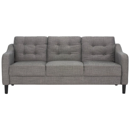 Divano a 3 posti con schienale capitonné SAFAVIEH Couture Nathaniel - 77L x 32P x 34A