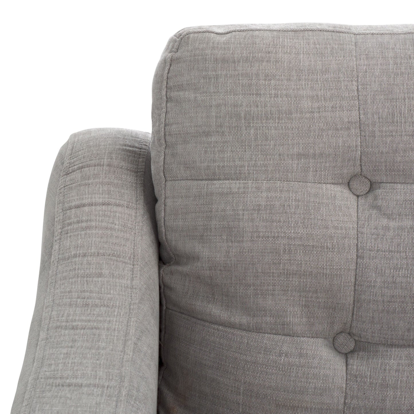 Divano a 3 posti con schienale capitonné SAFAVIEH Couture Nathaniel - 77L x 32P x 34A