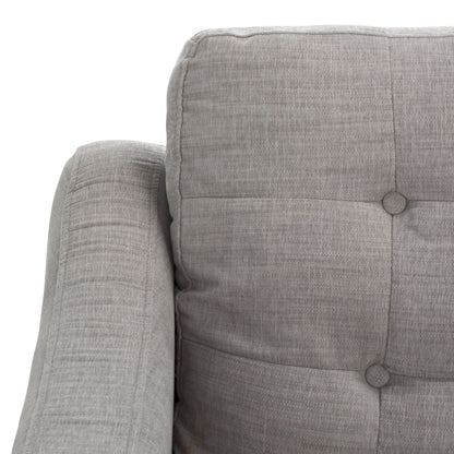 Divano a 3 posti con schienale capitonné SAFAVIEH Couture Nathaniel - 77L x 32P x 34A