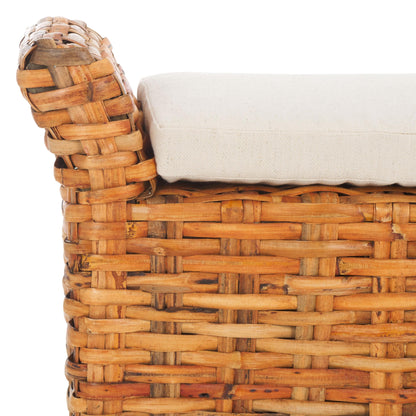 Panca SAFAVIEH Danna Brown - 43,9 x 14,8 x 21,1 - 44L x 15P x 21A