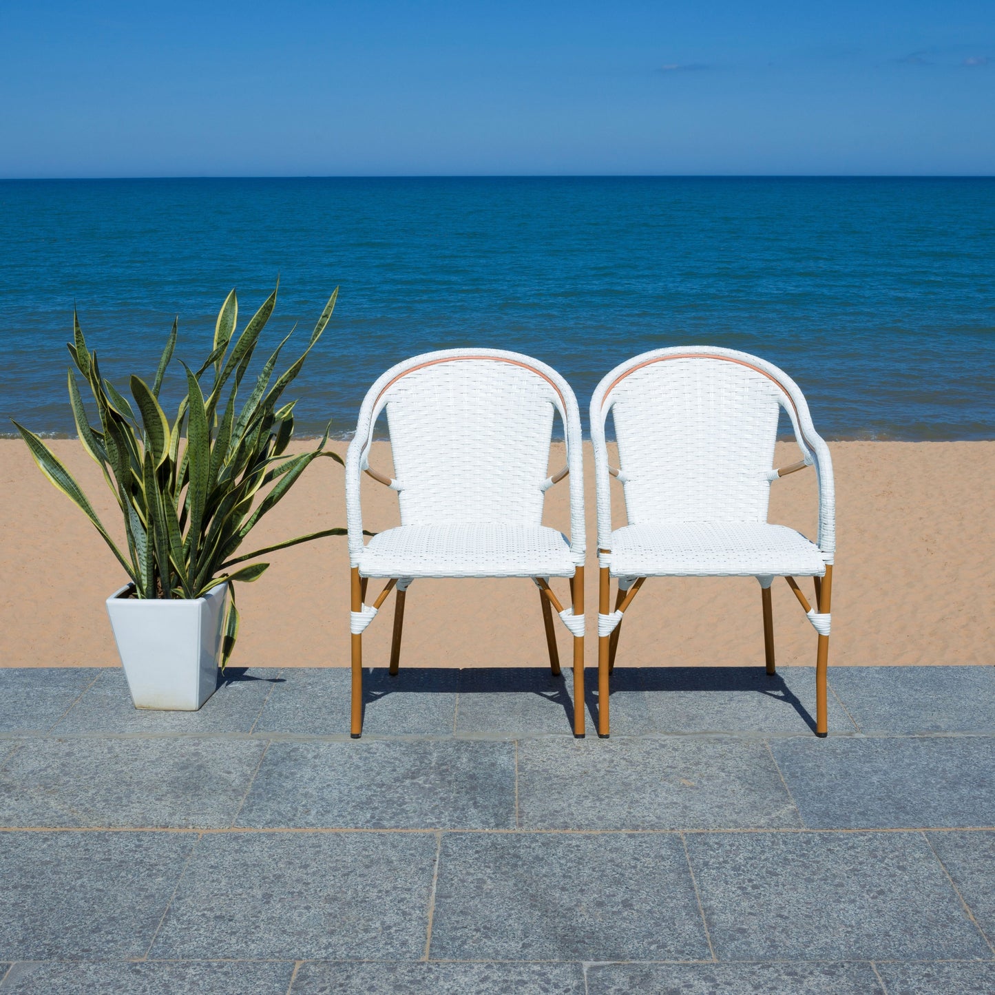 Poltrona SAFAVIEH Doreth (set di 2) - 23Lx36Px25A