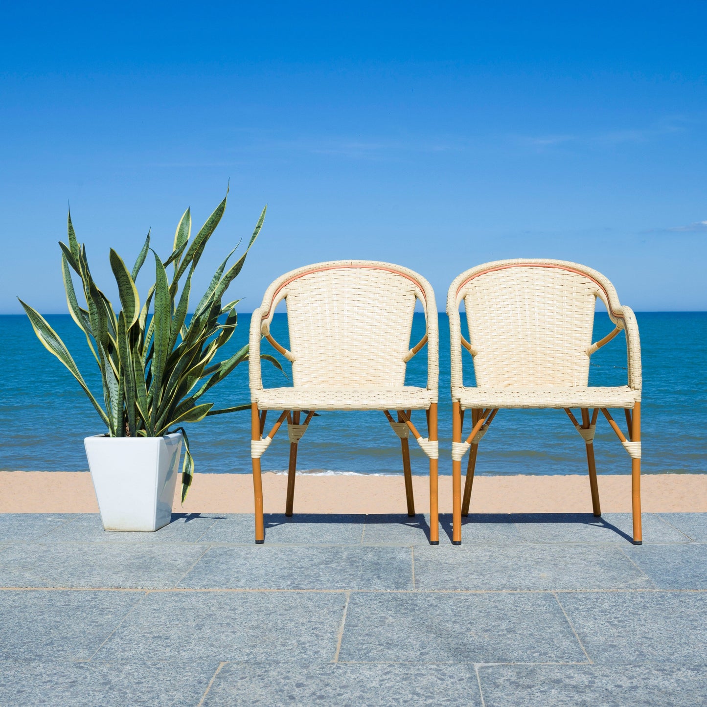 Poltrona SAFAVIEH Doreth (set di 2) - 23Lx36Px25A