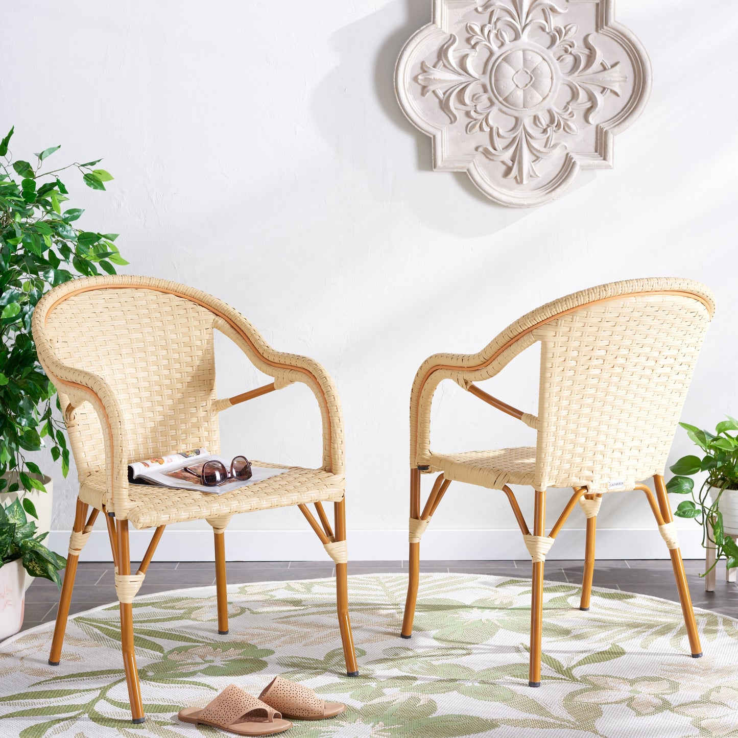 Poltrona SAFAVIEH Doreth (set di 2) - 23Lx36Px25A