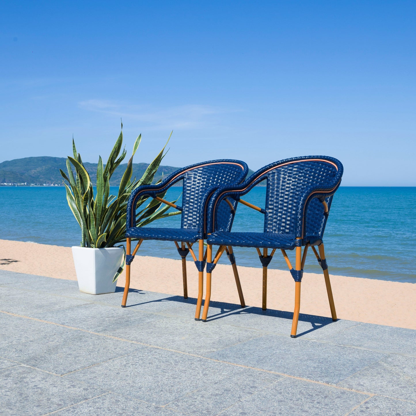 Poltrona SAFAVIEH Doreth (set di 2) - 23Lx36Px25A