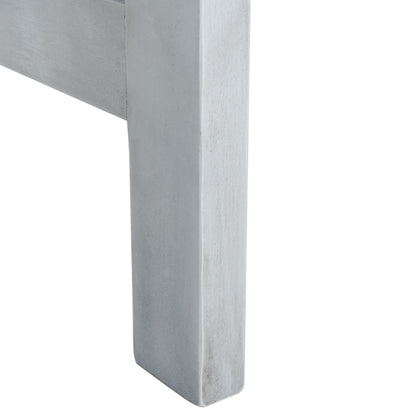 SAFAVIEH Fontana, set da esterno per conversazione in legno massello di acacia, 4 pezzi - 47L x 26P x 33A