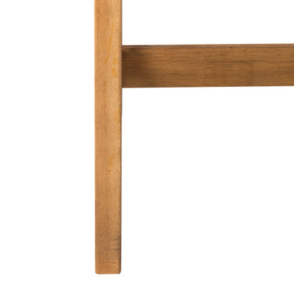 SAFAVIEH Fontana, set da esterno per conversazione in legno massello di acacia, 4 pezzi - 47L x 26P x 33A