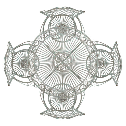 SAFAVIEH Jaylene set da esterno in ferro battuto vittoriano da 5 pezzi - 39Lx39Px29A