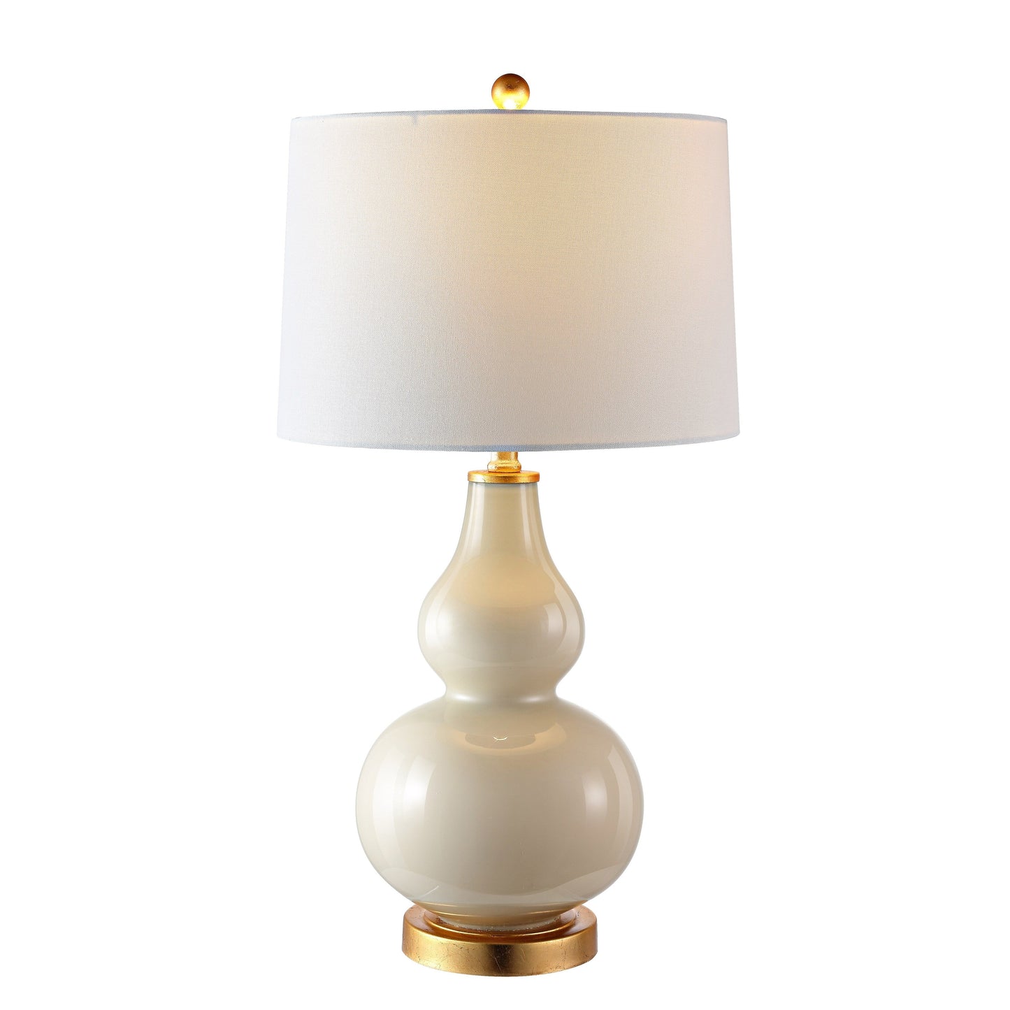 Lampada da tavolo Diede Gourd di SAFAVIEH Lighting (set di 2) - 15x15x28,5 - 15Wx15Dx29H