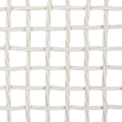 SAFAVIEH Lissy Acacia/Set tavolo e sedia da esterno in corda - 24L x 28P x 31A