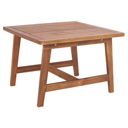 SAFAVIEH Lissy Acacia/Set tavolo e sedia da esterno in corda - 24L x 28P x 31A