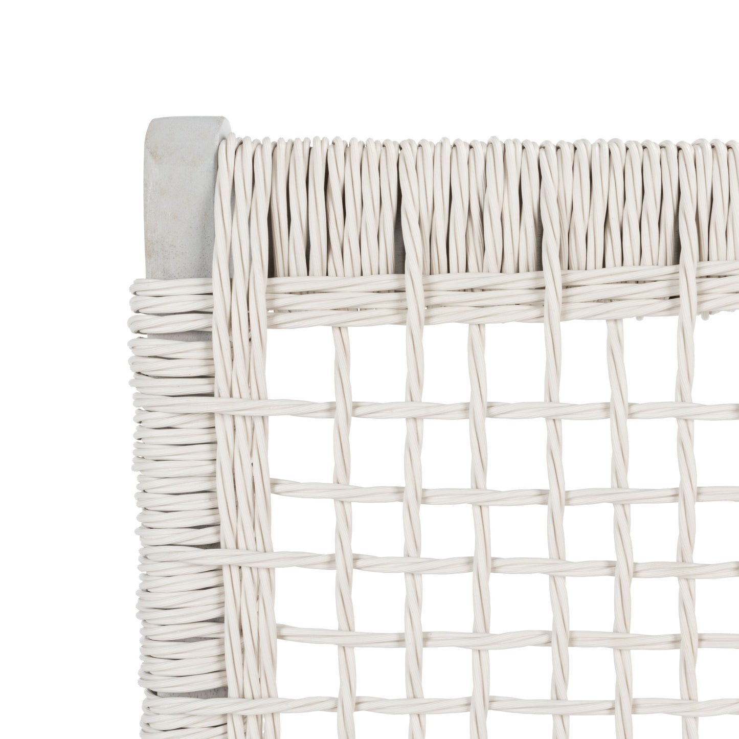 SAFAVIEH Lissy Acacia/Set tavolo e sedia da esterno in corda - 24L x 28P x 31A