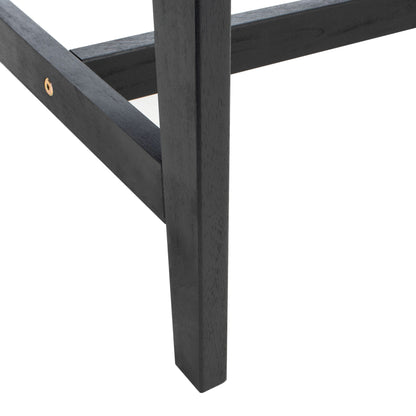 SAFAVIEH Lissy Acacia/Set tavolo e sedia da esterno in corda - 24L x 28P x 31A