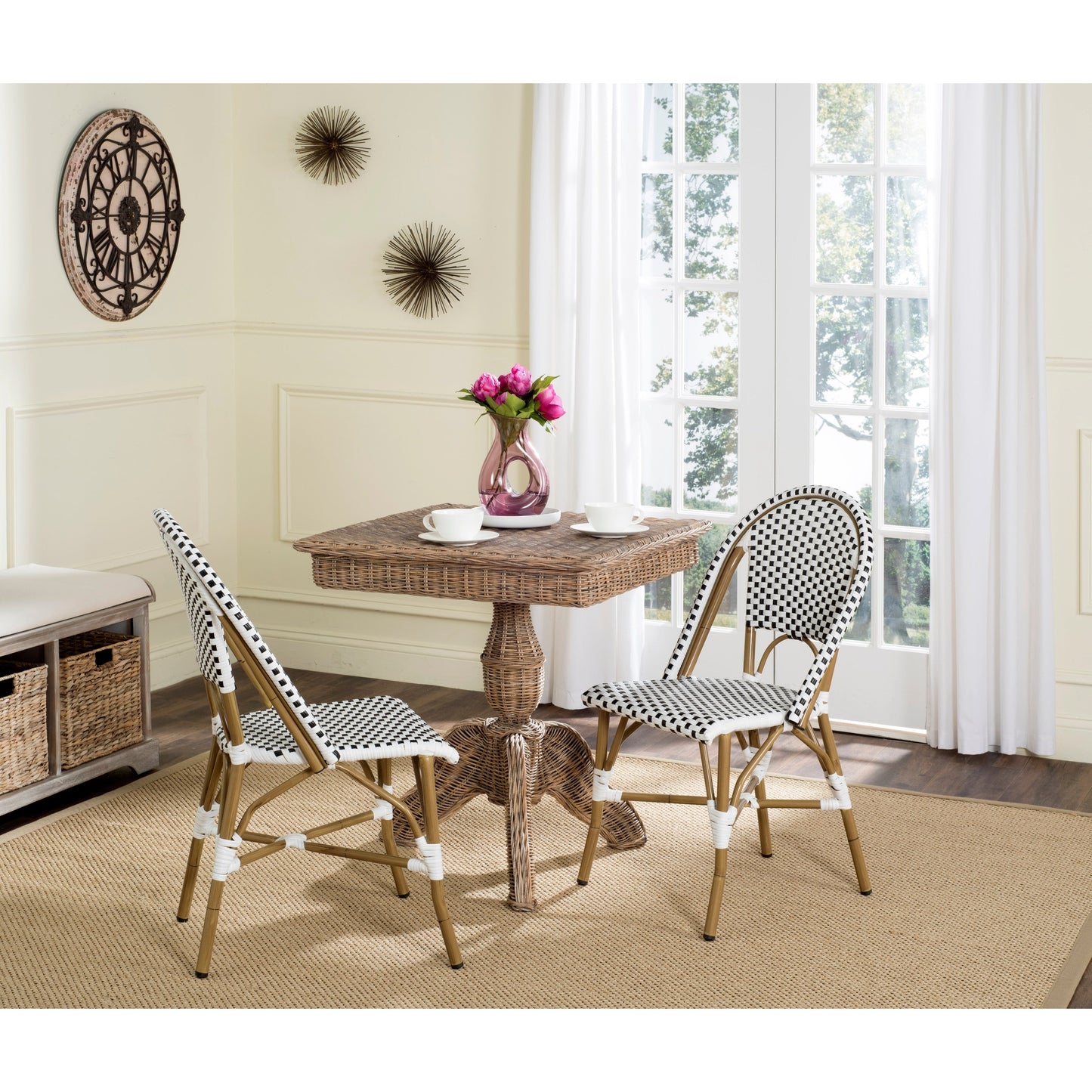 Sedia da pranzo impilabile SAFAVIEH Marolyn (set di 2) - 18L x 22P x 35A