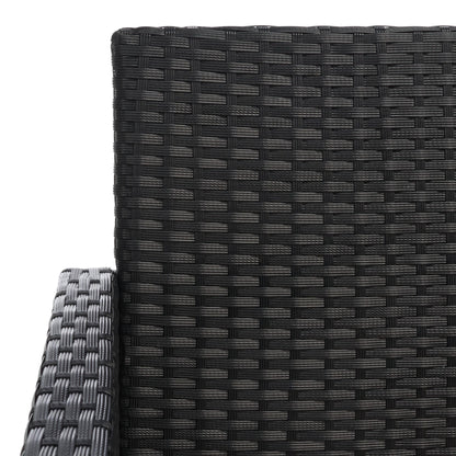 Set da conversazione per patio SAFAVIEH Outdoor Aboka in vimini/acciaio, 4 pezzi - 42L x 21P x 31A