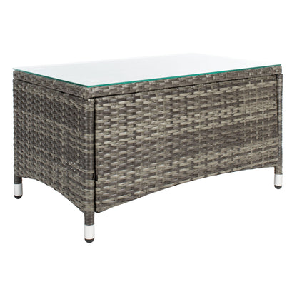 Set da conversazione per patio SAFAVIEH Outdoor Bandele da 4 pezzi - 41L x 23P x 31A