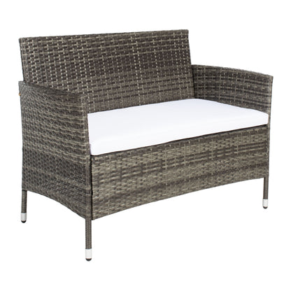 Set da conversazione per patio SAFAVIEH Outdoor Bandele da 4 pezzi - 41L x 23P x 31A