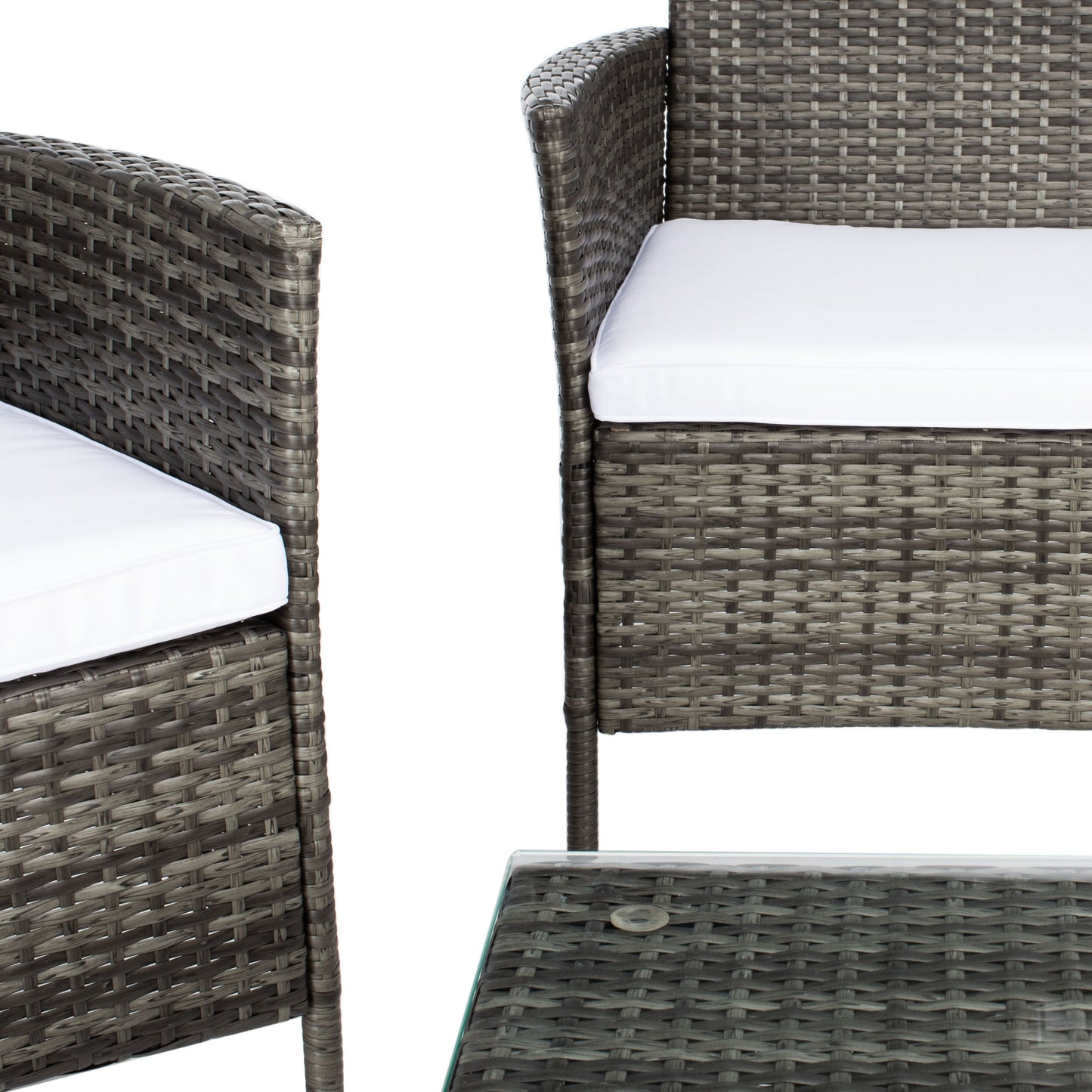 Set da conversazione per patio SAFAVIEH Outdoor Bandele da 4 pezzi - 41L x 23P x 31A