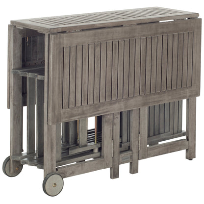 Set da pranzo per esterni SAFAVIEH Brandy da 5 pezzi - 43Lx35Px29A