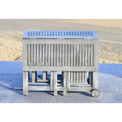 Set da pranzo per esterni SAFAVIEH Brandy da 5 pezzi - 43Lx35Px29A