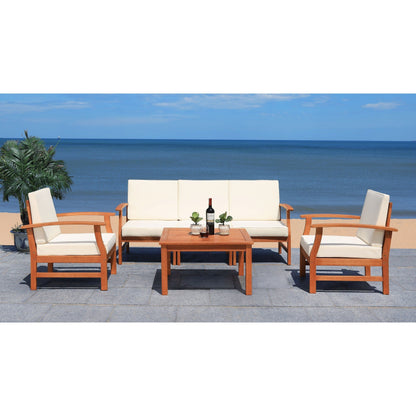 Set da patio SAFAVIEH Outdoor Edit da 4 pezzi - 32Lx32Px18A