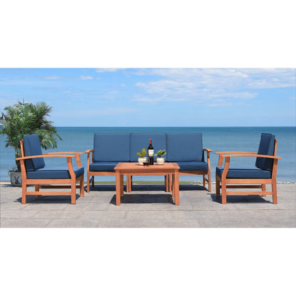Set da patio SAFAVIEH Outdoor Edit da 4 pezzi - 32Lx32Px18A
