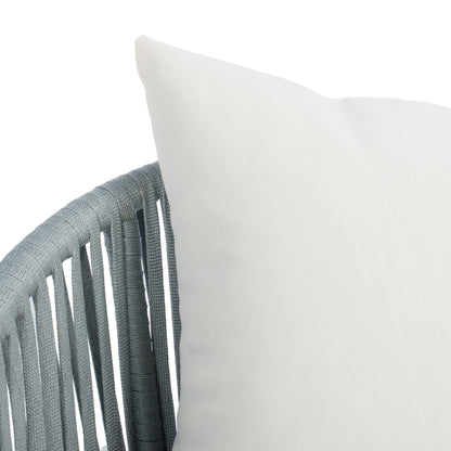 Set da patio in corda SAFAVIEH Outdoor Endorina da 4 pezzi - 54L x 30P x 28A