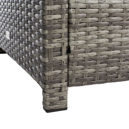 Set da giardino per conversazione SAFAVIEH Outdoor Eranda da 4 pezzi - 48L x 30P x 26A