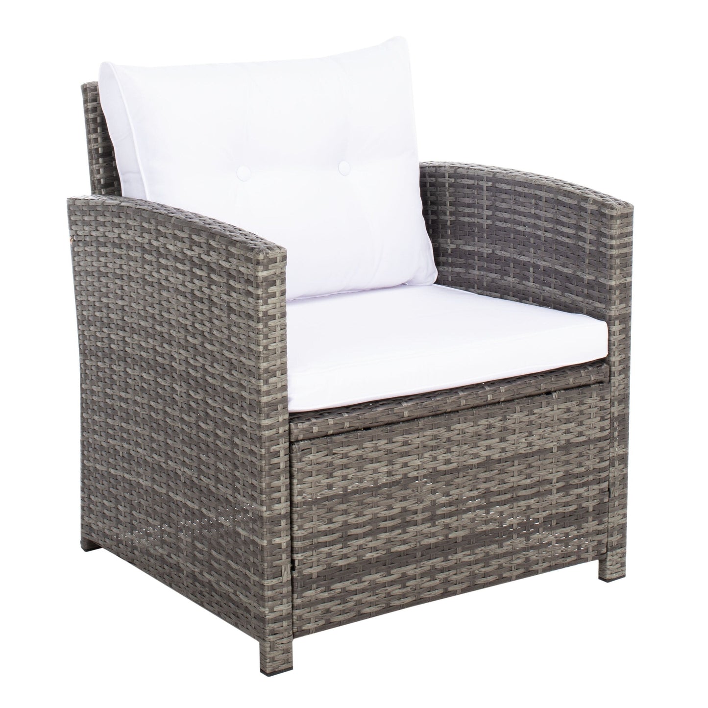 Set da giardino per conversazione SAFAVIEH Outdoor Eranda da 4 pezzi - 48L x 30P x 26A