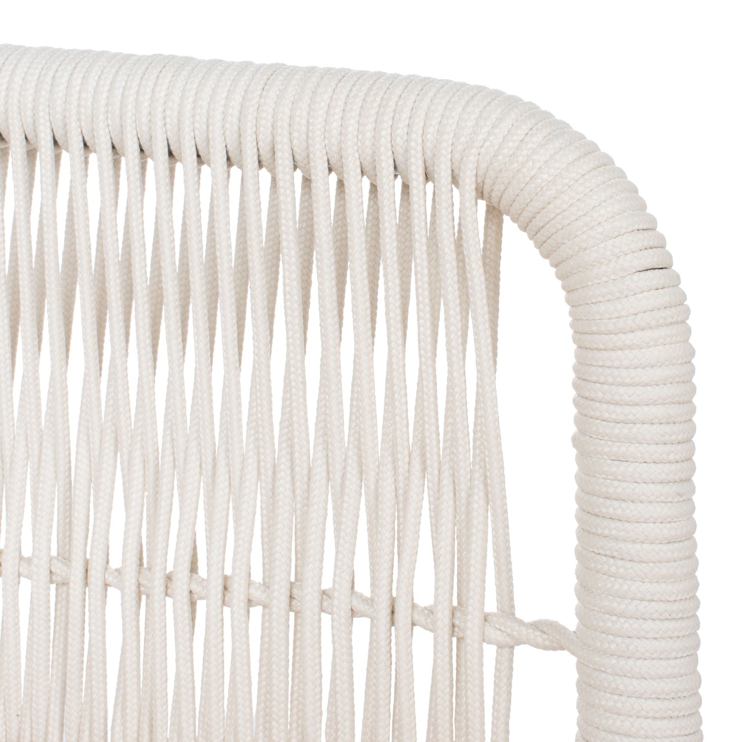 Set da giardino SAFAVIEH Jaliyah in corda grigia, 4 pezzi - 39Lx24Px15A