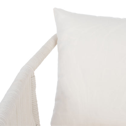 Set da giardino SAFAVIEH Jaliyah in corda grigia, 4 pezzi - 39Lx24Px15A