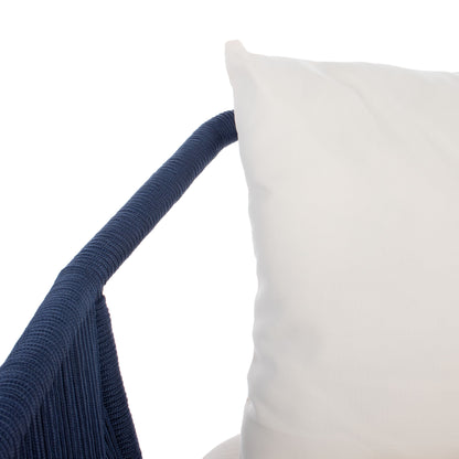 Set da giardino SAFAVIEH Jaliyah in corda grigia, 4 pezzi - 39Lx24Px15A