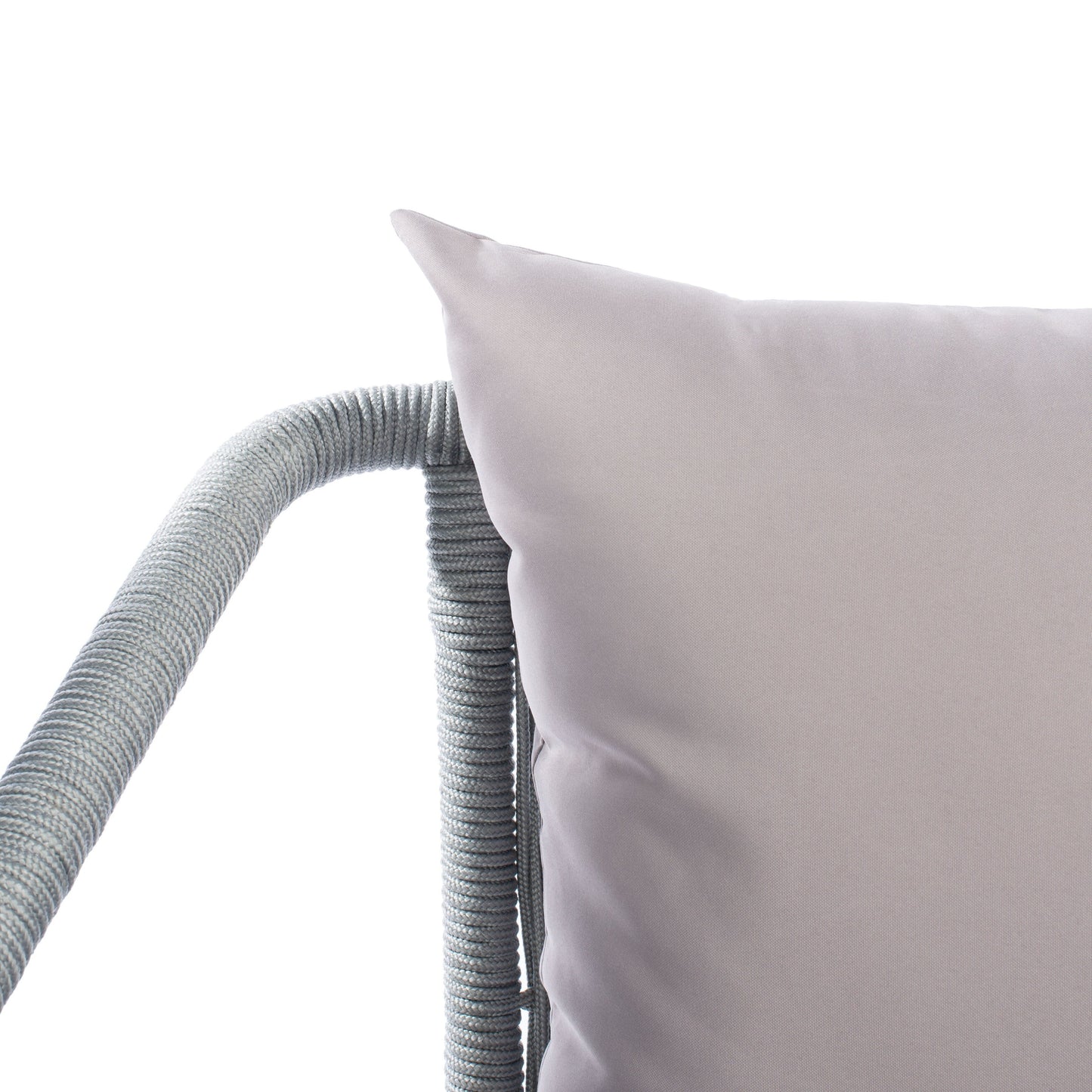 Set da giardino SAFAVIEH Jaliyah in corda grigia, 4 pezzi - 39Lx24Px15A