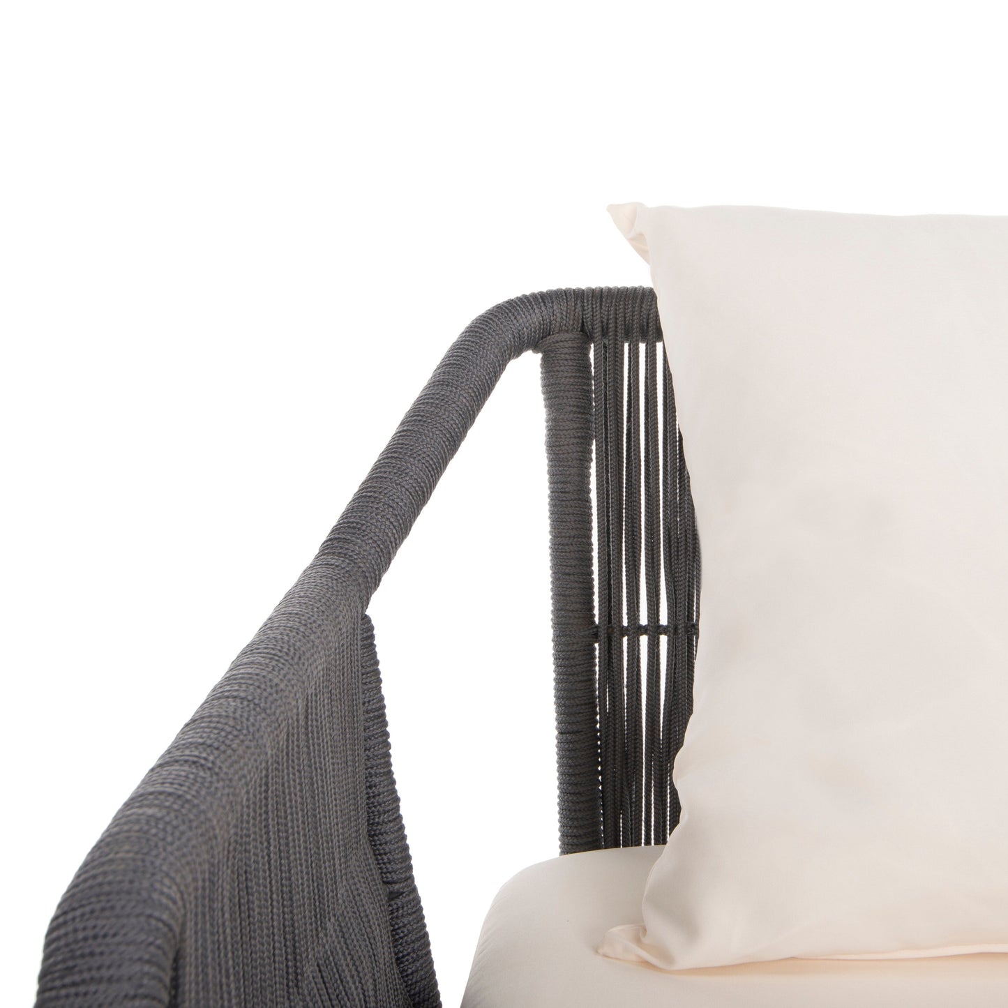 SAFAVIEH Set da soggiorno Jaliyah da esterno in corda, 4 pezzi - 39Lx25Px15A