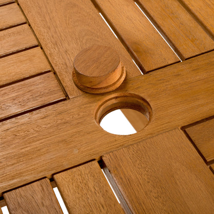 Set da pranzo rotondo da esterno SAFAVIEH Jaylynn da 5 pezzi - 35Lx35Px30A