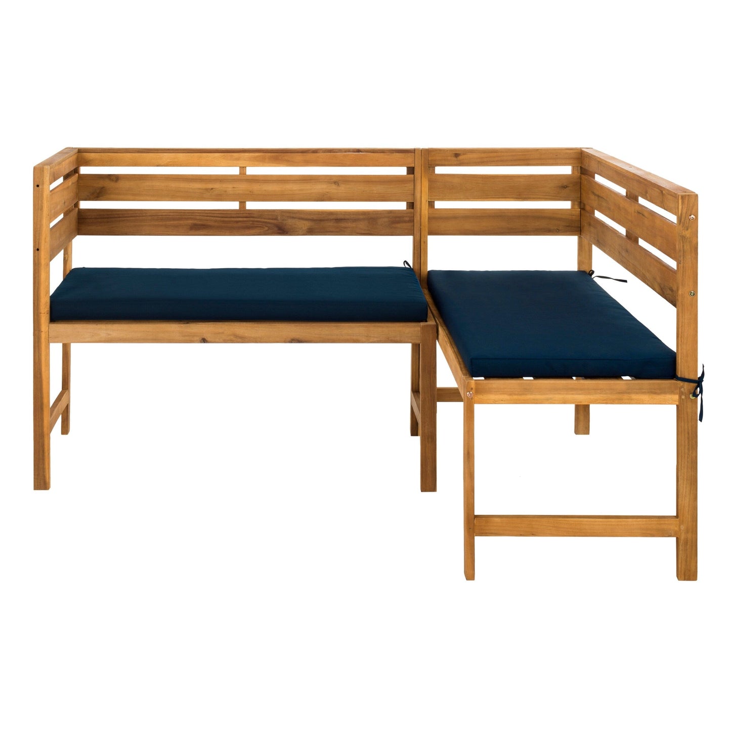 Set da salotto angolare per balcone Kenna da esterno SAFAVIEH, 3 pezzi - 39Lx19Px33A