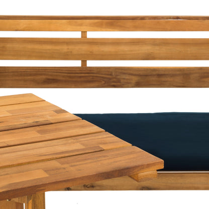 Set da salotto angolare per balcone Kenna da esterno SAFAVIEH, 3 pezzi - 39Lx19Px33A