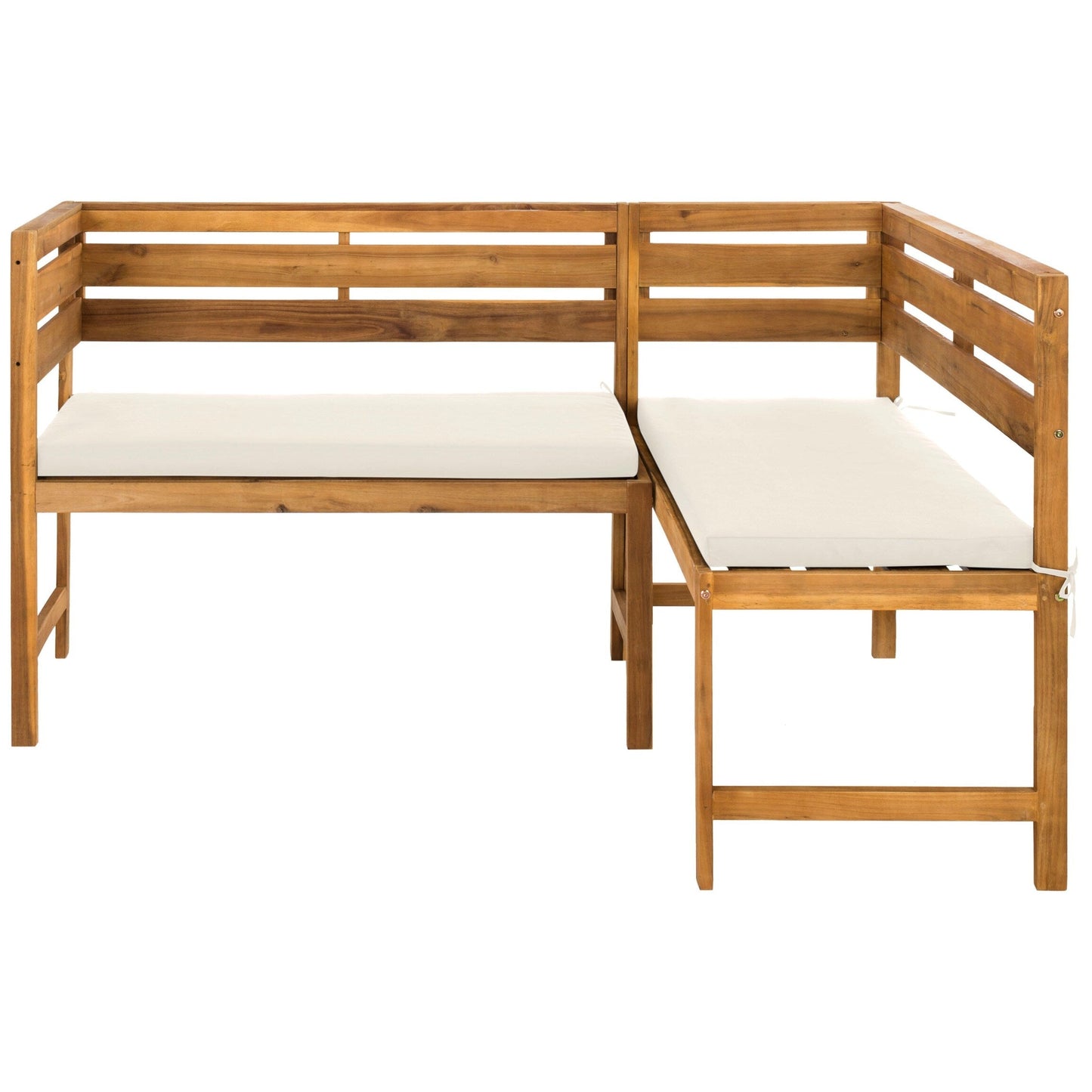 Set da salotto angolare per balcone Kenna da esterno SAFAVIEH, 3 pezzi - 39Lx19Px33A