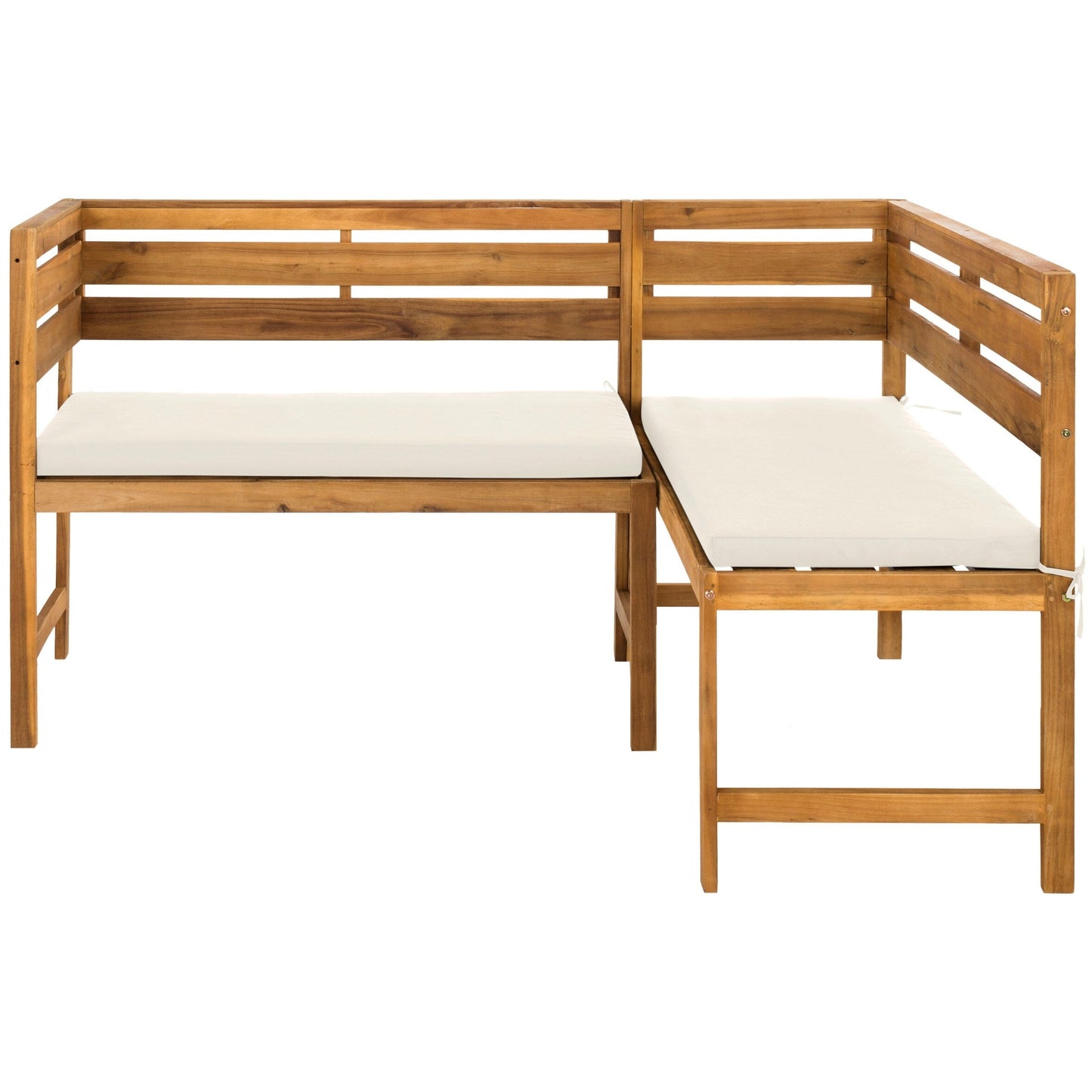 Set da salotto angolare per balcone Kenna da esterno SAFAVIEH, 3 pezzi - 39Lx19Px33A