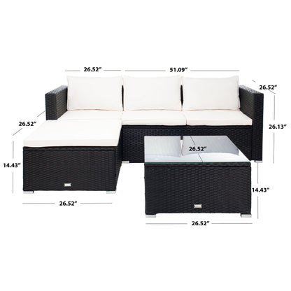 Set da giardino SAFAVIEH Outdoor Lainey da 3 pezzi - 51L x 26P x 27A