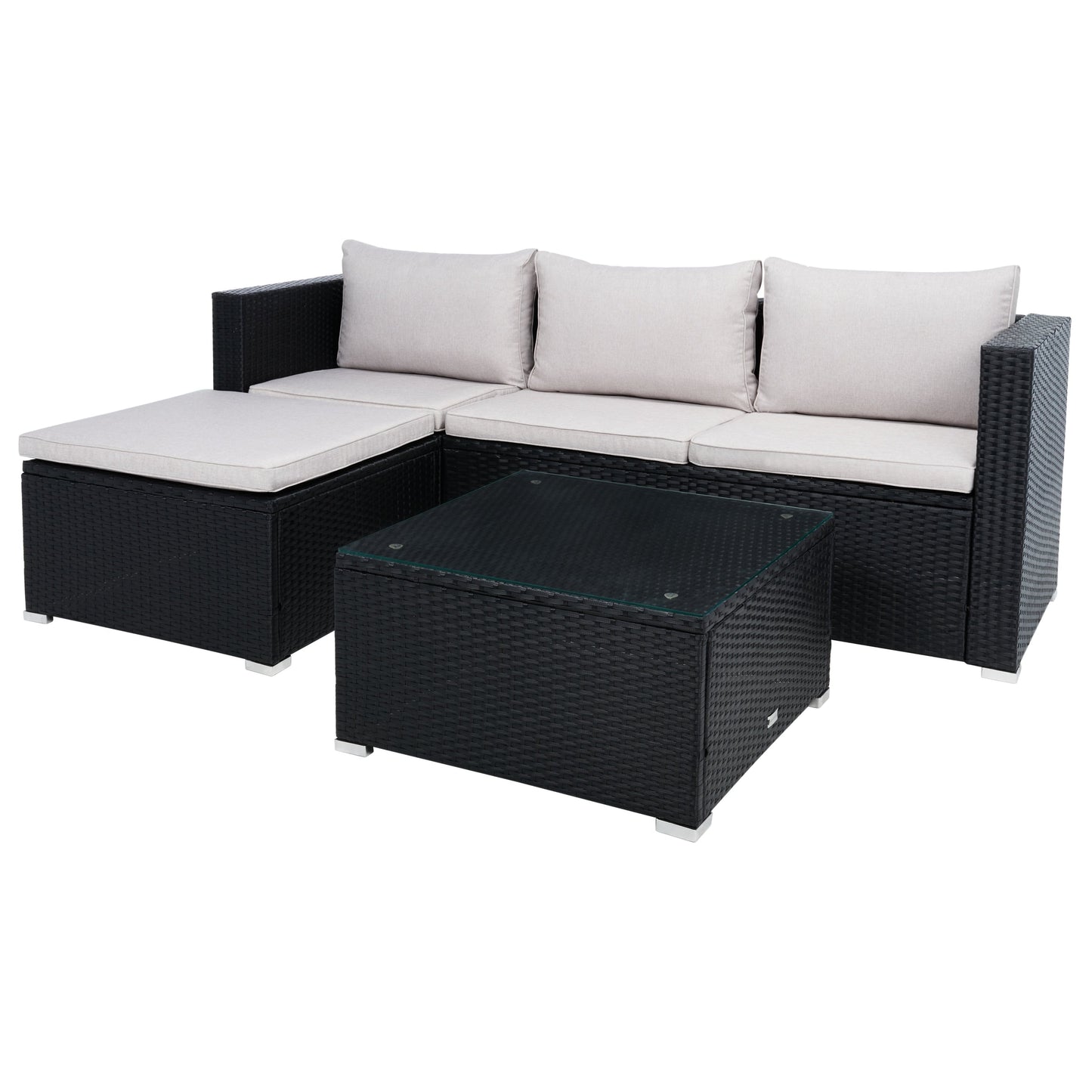 Set da giardino SAFAVIEH Outdoor Lainey da 3 pezzi - 51L x 26P x 27A