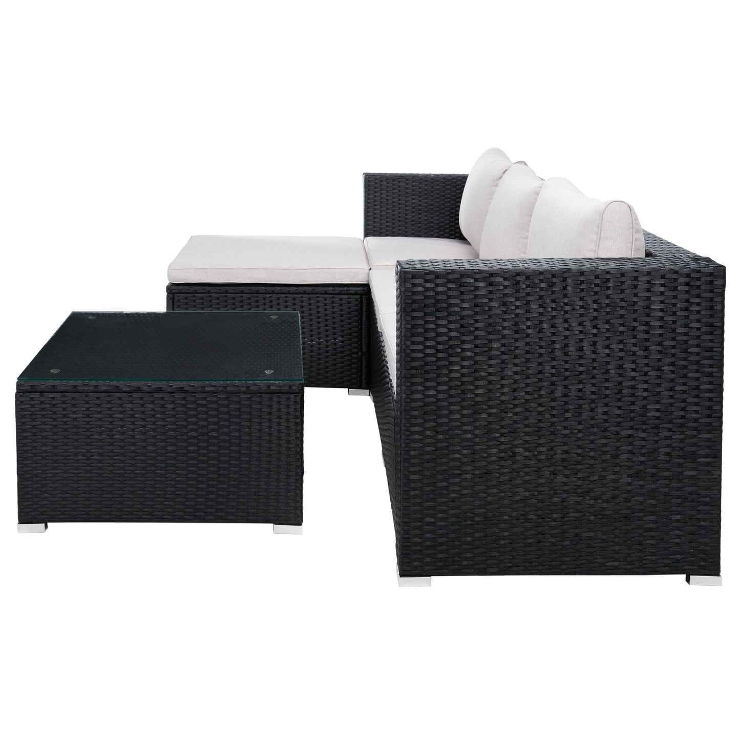 Set da giardino SAFAVIEH Outdoor Lainey da 3 pezzi - 51L x 26P x 27A